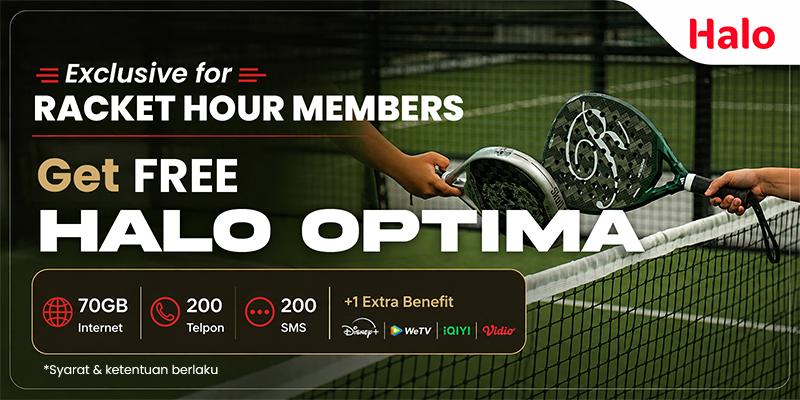 90 Min Club × Telkomsel Halo: Kolaborasi Baru buat Pemain Padel Bogor